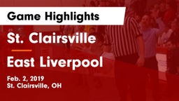 St. Clairsville  vs East Liverpool  Game Highlights - Feb. 2, 2019
