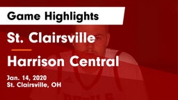 St. Clairsville  vs Harrison Central  Game Highlights - Jan. 14, 2020