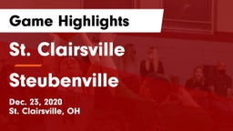 St. Clairsville  vs Steubenville Game Highlights - Dec. 23, 2020