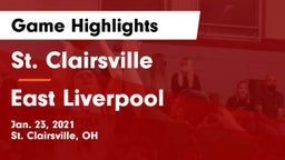 St. Clairsville  vs East Liverpool  Game Highlights - Jan. 23, 2021
