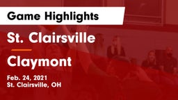 St. Clairsville  vs Claymont  Game Highlights - Feb. 24, 2021