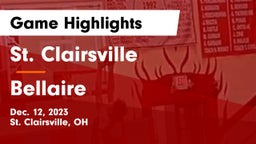 St. Clairsville  vs Bellaire  Game Highlights - Dec. 12, 2023