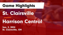 St. Clairsville  vs Harrison Central  Game Highlights - Jan. 2, 2024