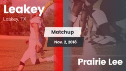 Matchup: Leakey vs. Prairie Lee 2018