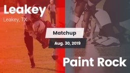 Matchup: Leakey vs. Paint Rock 2019