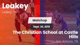 Matchup: Leakey vs. The Christian School at Castle Hills 2019