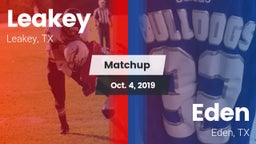 Matchup: Leakey vs. Eden  2019