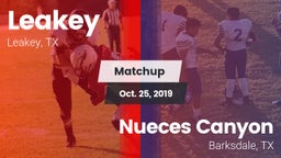 Matchup: Leakey vs. Nueces Canyon  2019