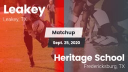 Matchup: Leakey vs. Heritage School 2020