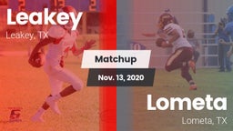 Matchup: Leakey vs. Lometa  2020