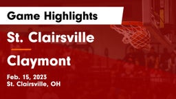 St. Clairsville  vs Claymont  Game Highlights - Feb. 15, 2023