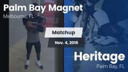 Matchup: Palm Bay vs. Heritage  2016