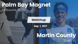 Matchup: Palm Bay vs. Martin County  2017