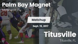 Matchup: Palm Bay vs. Titusville 2017