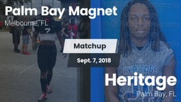 Matchup: Palm Bay vs. Heritage  2018