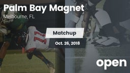 Matchup: Palm Bay vs. open 2018