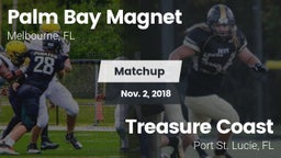 Matchup: Palm Bay vs. Treasure Coast  2018