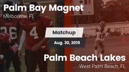 Matchup: Palm Bay vs. Palm Beach Lakes  2019