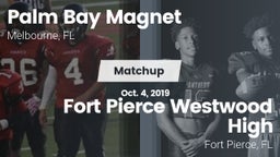 Matchup: Palm Bay vs. Fort Pierce Westwood High 2019