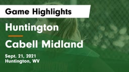 Huntington  vs Cabell Midland  Game Highlights - Sept. 21, 2021