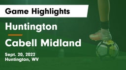 Huntington  vs Cabell Midland  Game Highlights - Sept. 20, 2022