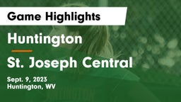 Huntington  vs St. Joseph Central  Game Highlights - Sept. 9, 2023