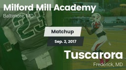 Matchup: Milford Mill Academy vs. Tuscarora  2017