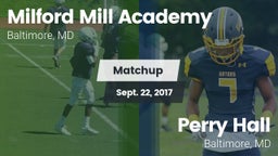 Matchup: Milford Mill Academy vs. Perry Hall  2017