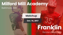 Matchup: Milford Mill Academy vs. Franklin  2017