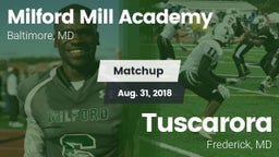 Matchup: Milford Mill Academy vs. Tuscarora  2018