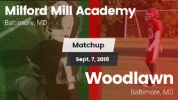 Matchup: Milford Mill Academy vs. Woodlawn  2018