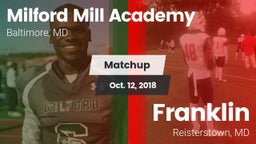 Matchup: Milford Mill Academy vs. Franklin  2018