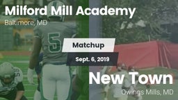 Matchup: Milford Mill Academy vs. New Town  2019