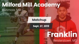 Matchup: Milford Mill Academy vs. Franklin  2019