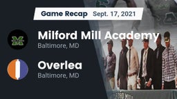 Recap: Milford Mill Academy  vs. Overlea  2021