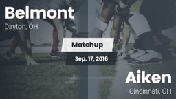 Matchup: Belmont vs. Aiken  2016