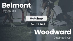 Matchup: Belmont vs. Woodward  2016