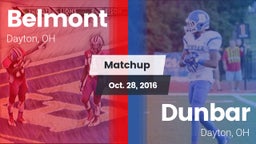 Matchup: Belmont vs. Dunbar  2016