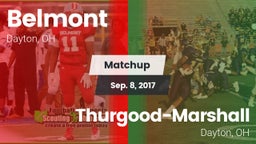 Matchup: Belmont vs. Thurgood-Marshall  2017