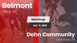 Matchup: Belmont vs. Dohn Community  2018