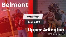 Matchup: Belmont vs. Upper Arlington  2019