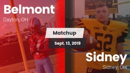 Matchup: Belmont vs. Sidney  2019