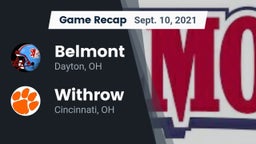 Recap: Belmont  vs. Withrow  2021