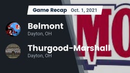 Recap: Belmont  vs. Thurgood-Marshall  2021