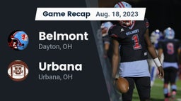 Recap: Belmont  vs. Urbana  2023