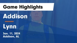Addison  vs Lynn  Game Highlights - Jan. 11, 2024