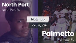 Matchup: North Port vs. Palmetto  2016