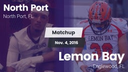 Matchup: North Port vs. Lemon Bay  2016
