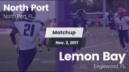 Matchup: North Port vs. Lemon Bay  2017