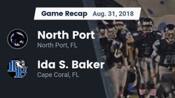 Recap: North Port  vs. Ida S. Baker  2018